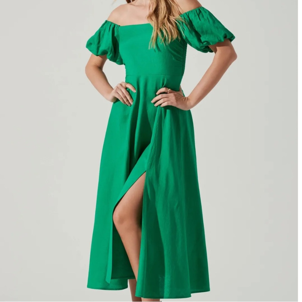 ASTR green midi